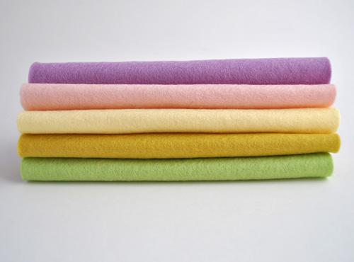 100% Wool felt sheets - 'Bud' Collection-Cloud Craft